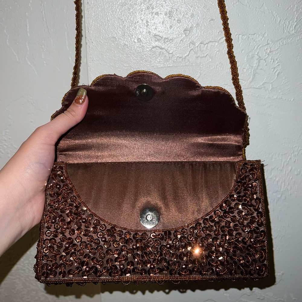 Vintage Beaded Sequin Crossbody - Picture 5 of 14